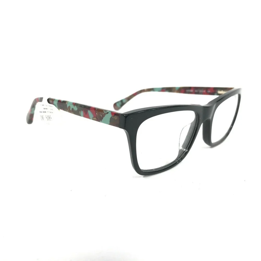 Diane von Furstenberg Eyeglasses Frames DVF5089 001 Black Red Green 51-18-135